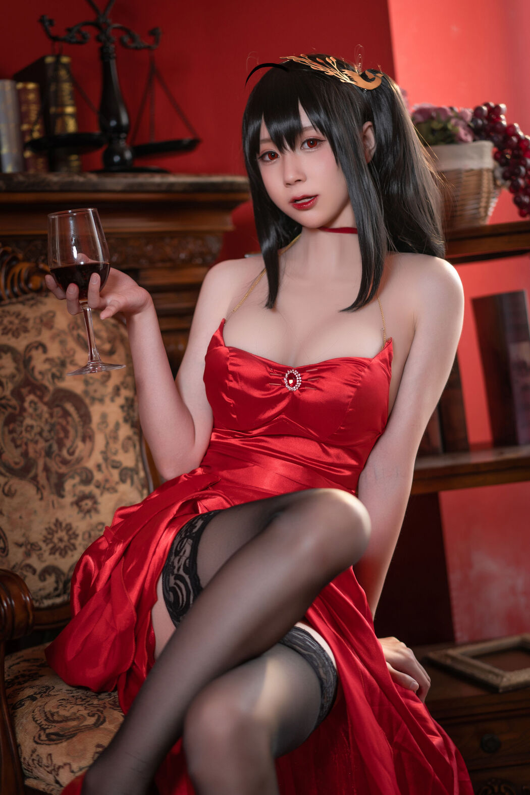 [Net Red COSER Photo] Xiyuan Temple Nange Photo - Dafeng Poison Apple