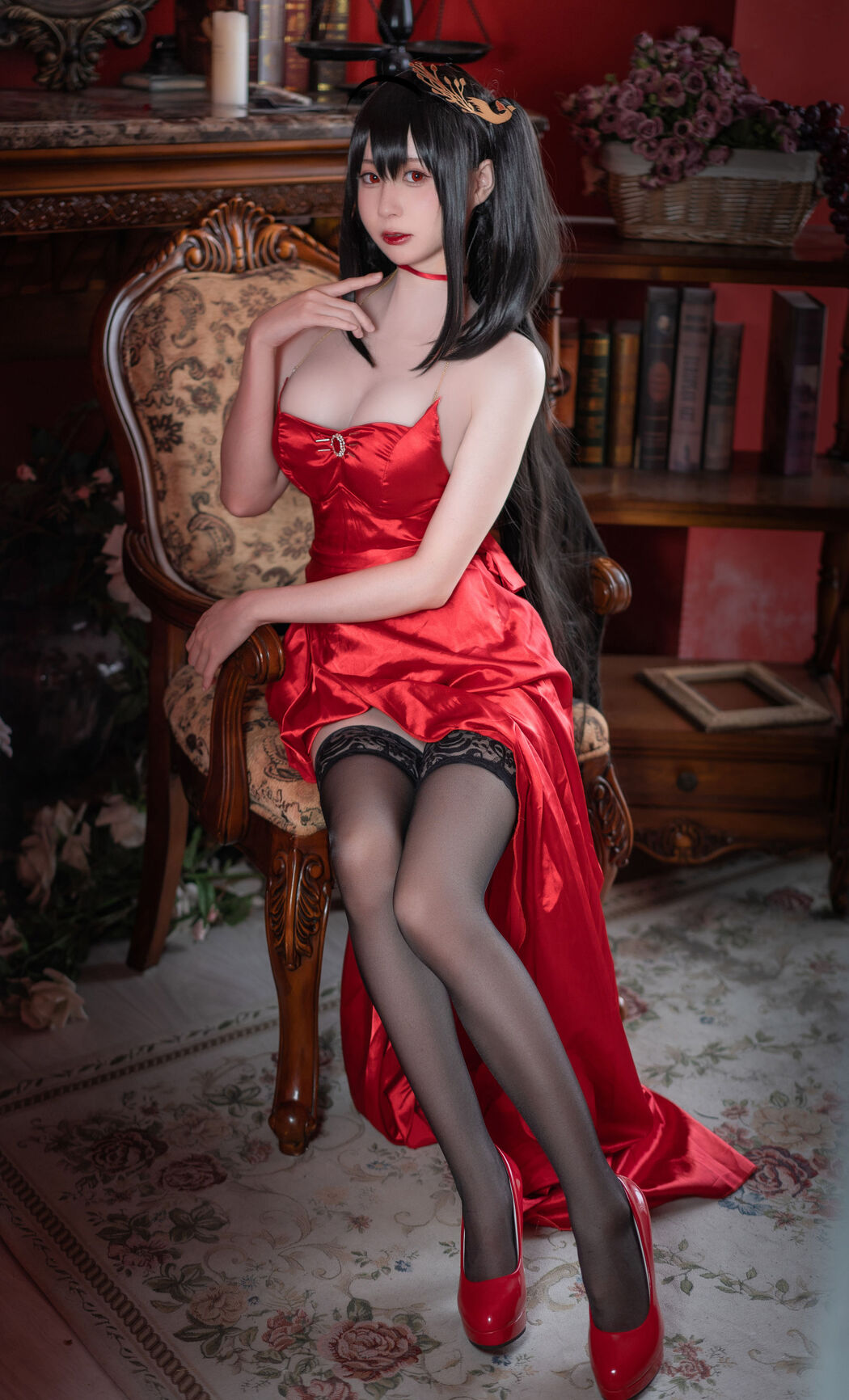 [Net Red COSER Photo] Xiyuan Temple Nange Photo - Dafeng Poison Apple