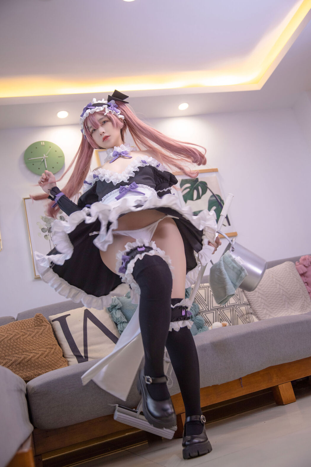 [Net Red COSER Photo] Anime blogger G44 will not be hurt - lade maid