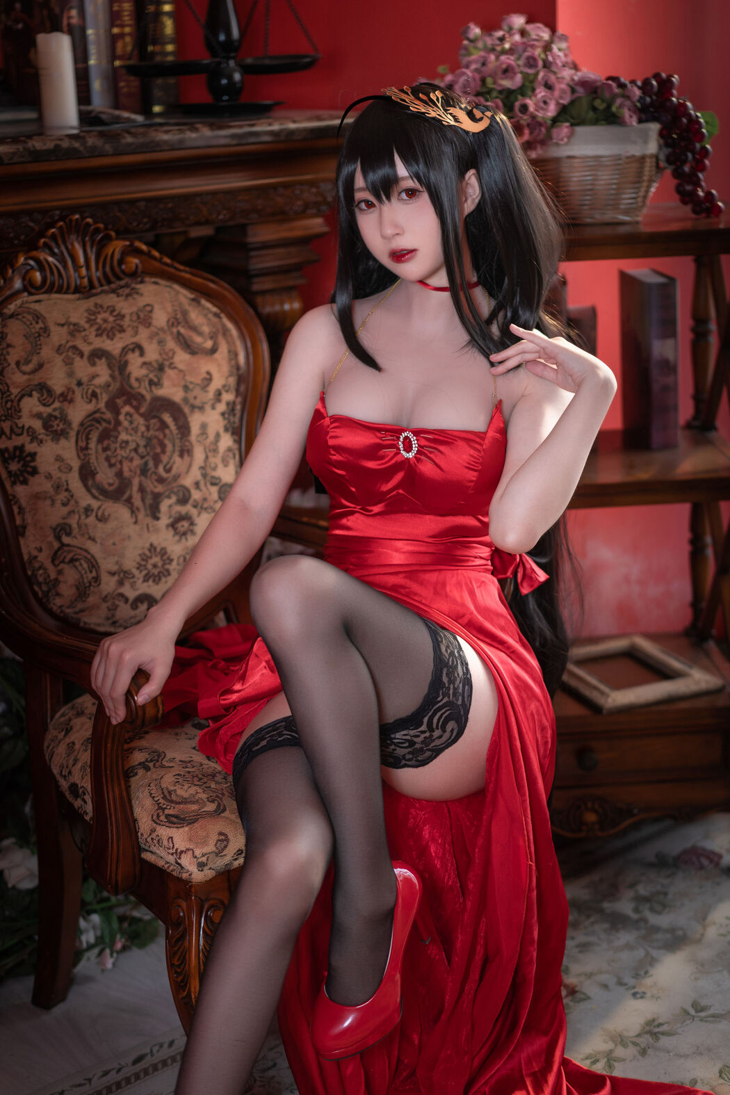 [Net Red COSER Photo] Xiyuan Temple Nange Photo - Dafeng Poison Apple