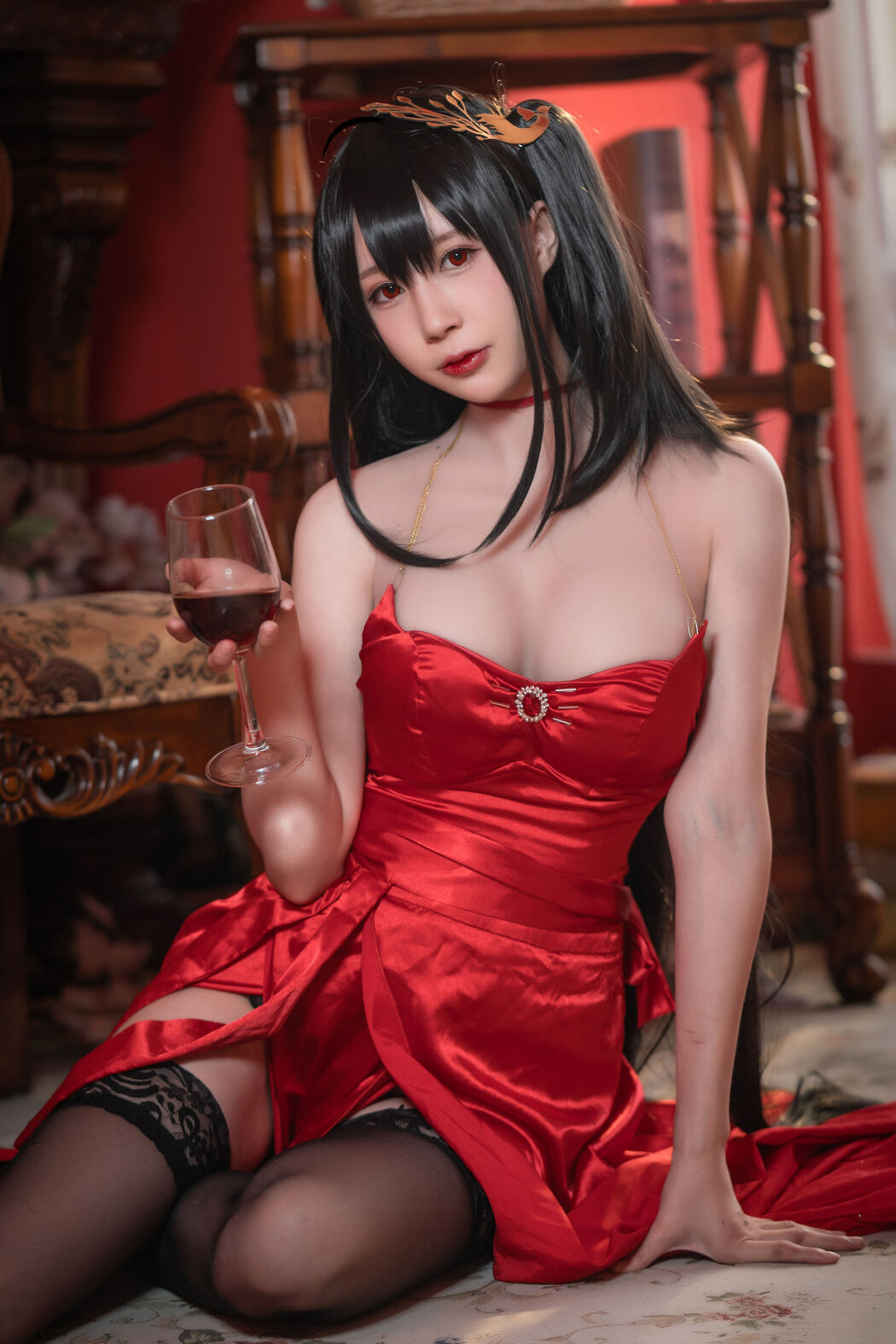 [Net Red COSER Photo] Xiyuan Temple Nange Photo - Dafeng Poison Apple