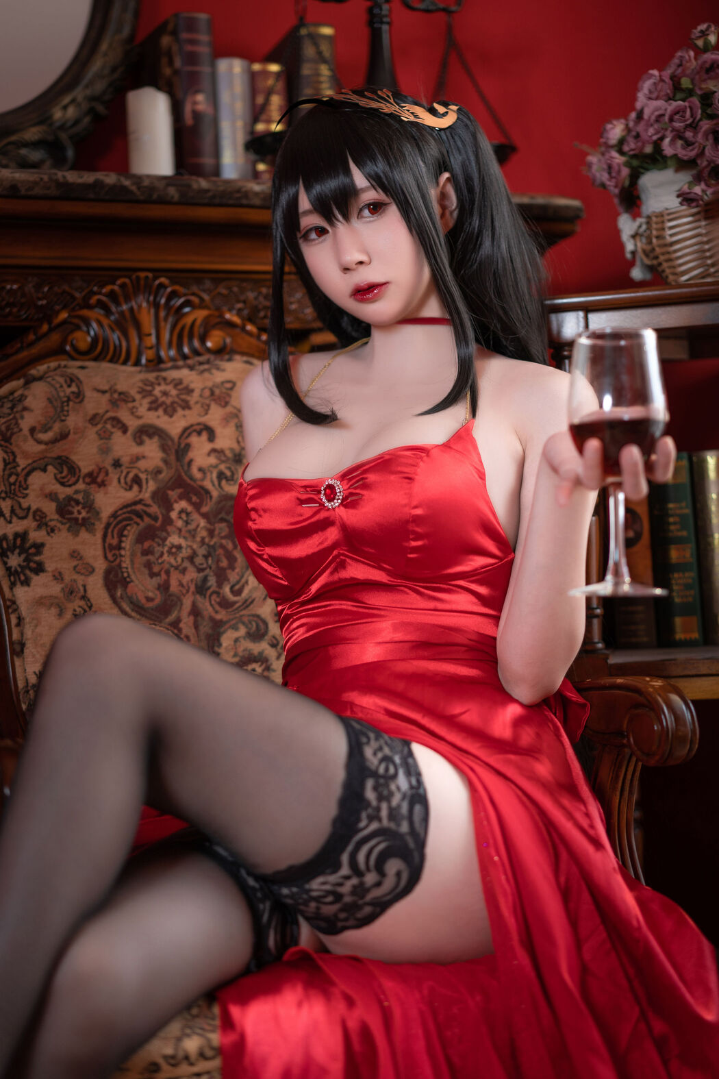 [Net Red COSER Photo] Xiyuan Temple Nange Photo - Dafeng Poison Apple