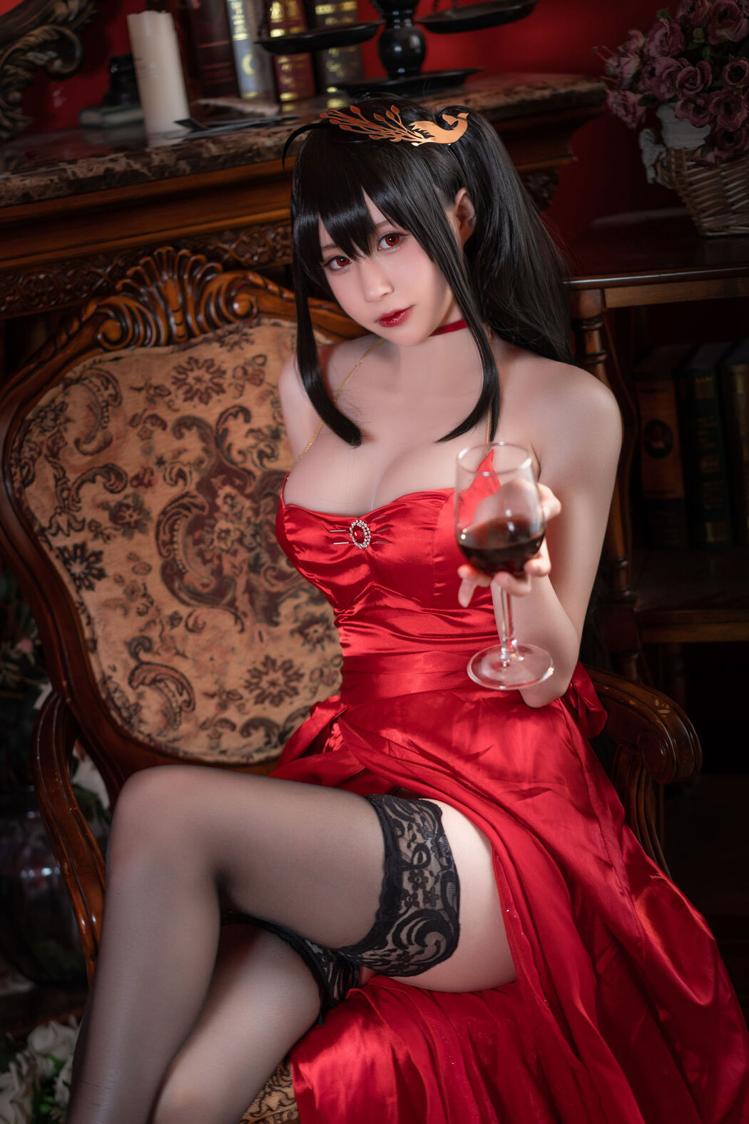 [Net Red COSER Photo] Xiyuan Temple Nange Photo - Dafeng Poison Apple
