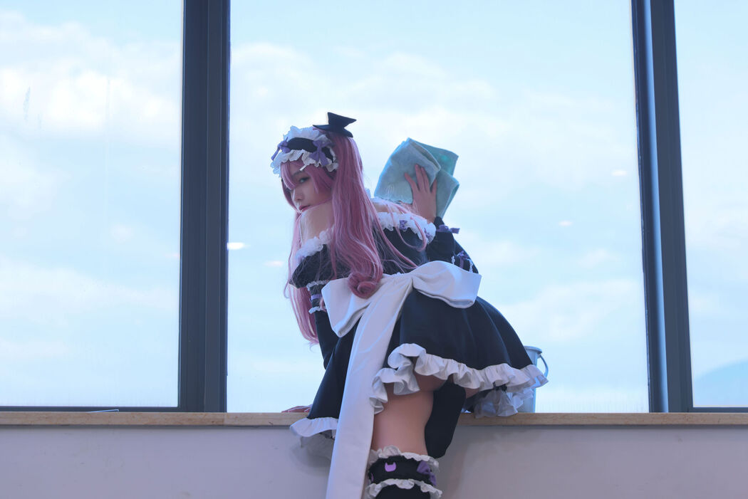 [Net Red COSER Photo] Anime blogger G44 will not be hurt - lade maid