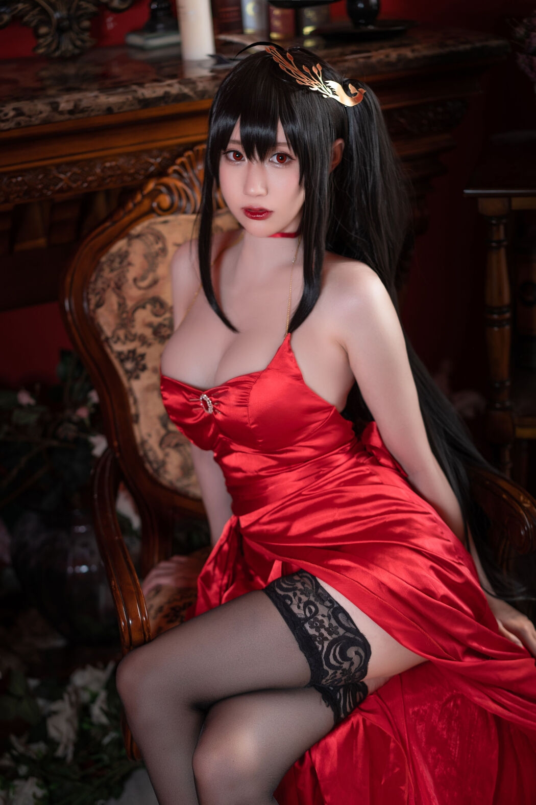 [Net Red COSER Photo] Xiyuan Temple Nange Photo - Dafeng Poison Apple