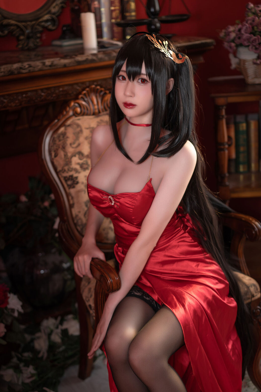 [Net Red COSER Photo] Xiyuan Temple Nange Photo - Dafeng Poison Apple