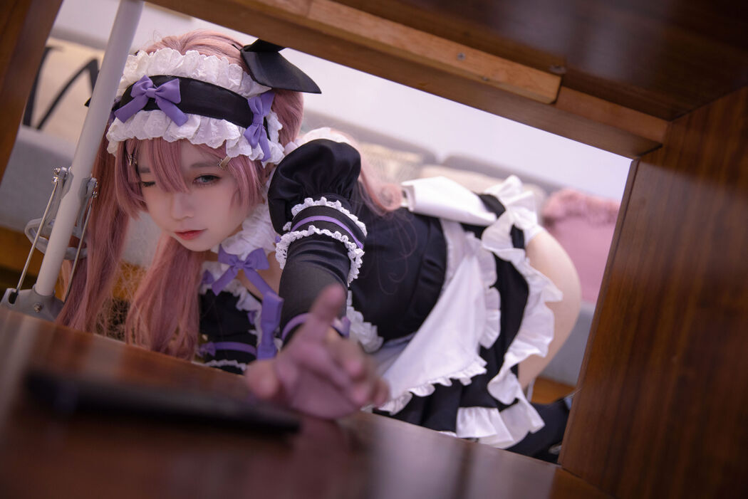 [Net Red COSER Photo] Anime blogger G44 will not be hurt - lade maid