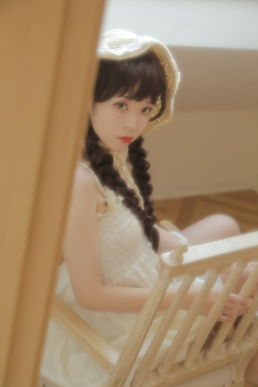 [Net Red COSER] Cute girl Fushii_ Haitang - close love