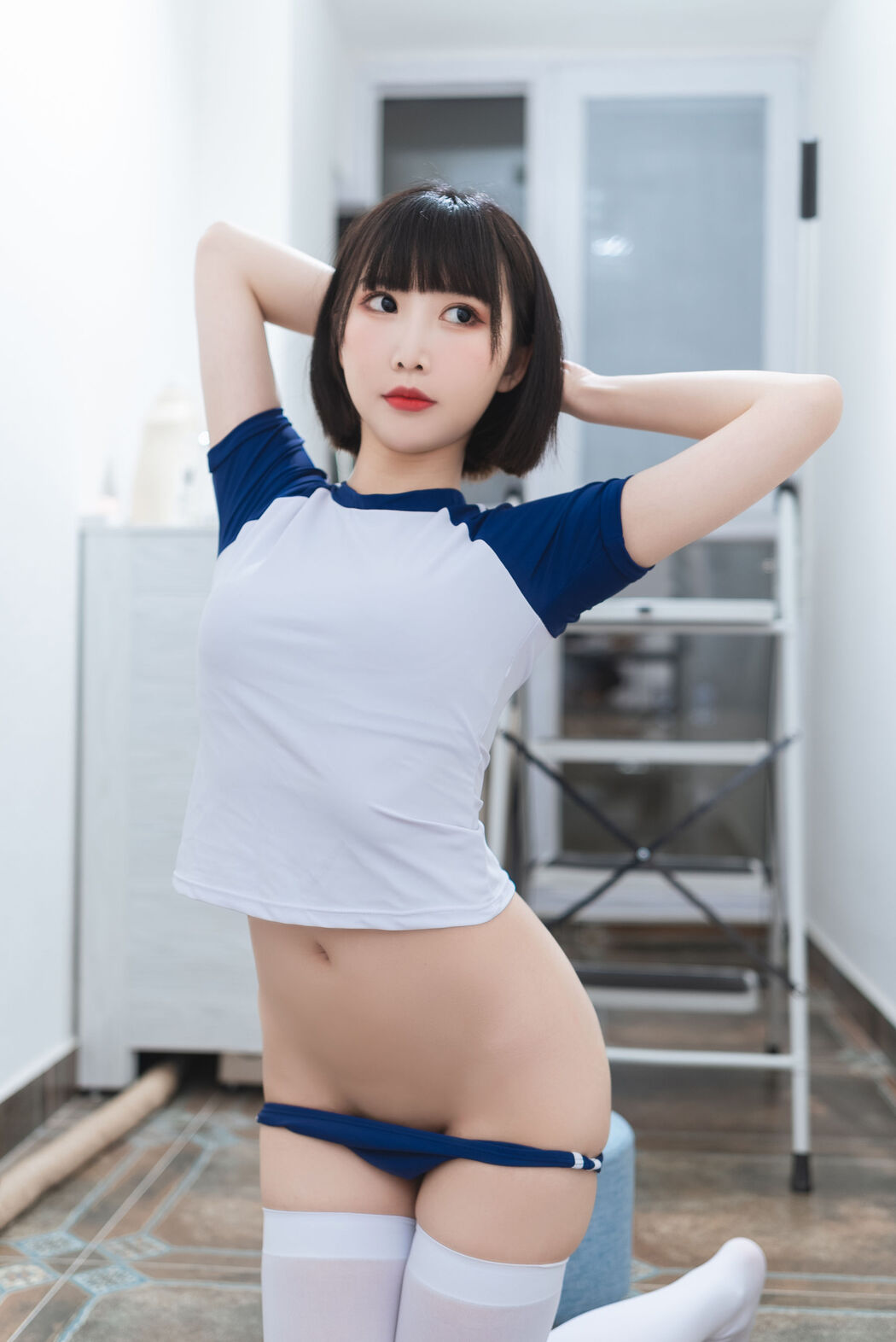 [Internet celebrity COSER photo] Cute and popular Coser Noodle Fairy - Gymnastics