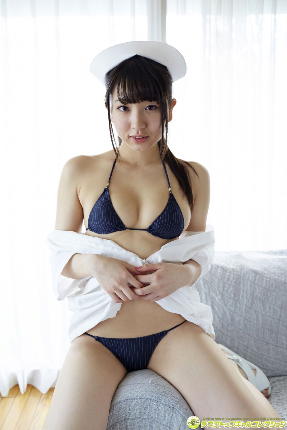 Kanae Shiina << 88cm F-Cup and Plump Girl with Big Hips >> [DGC] NO.1256