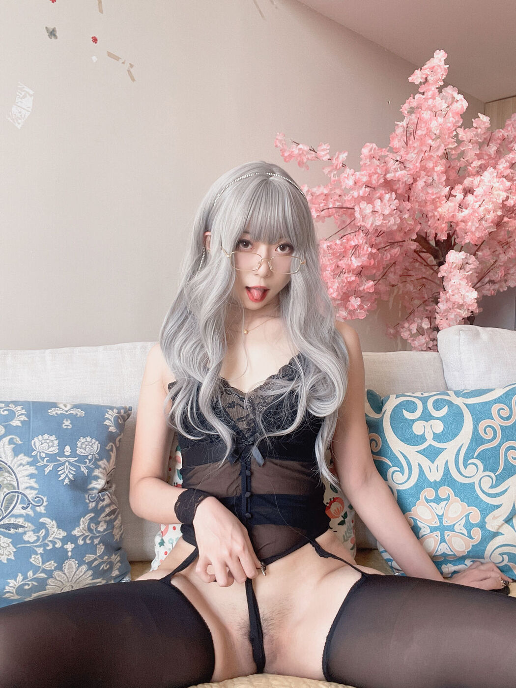 Coser@Money冷冷 – 吊带高叉