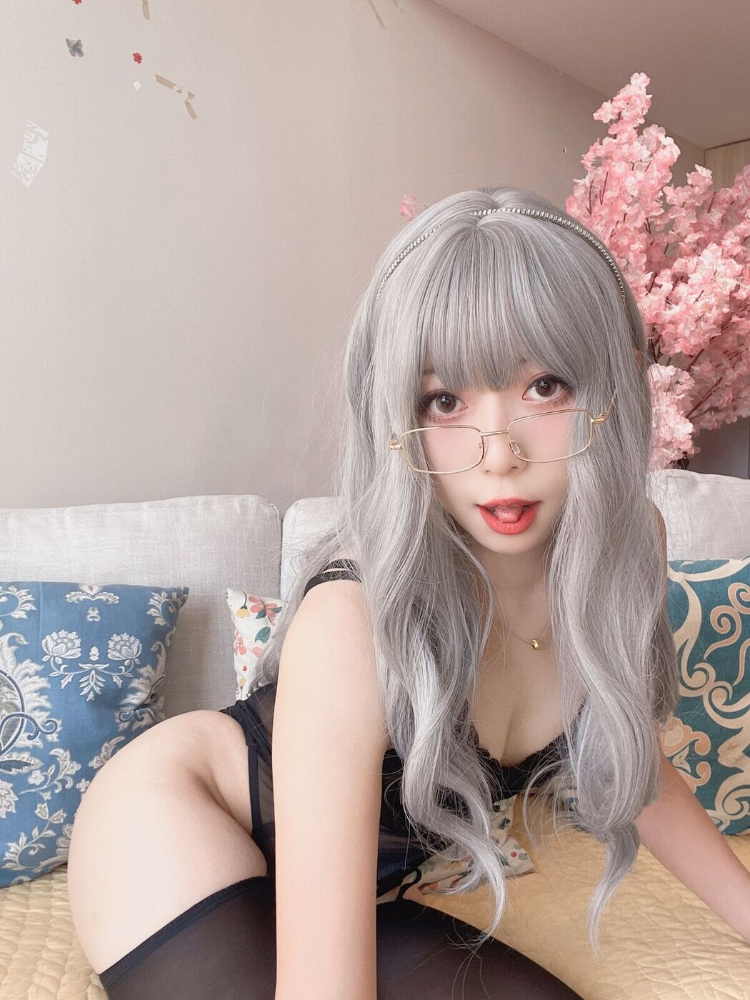 Coser@Money冷冷 – 吊带高叉