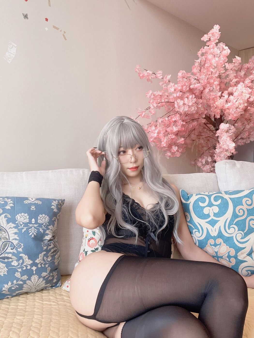 Coser@Money冷冷 – 吊带高叉