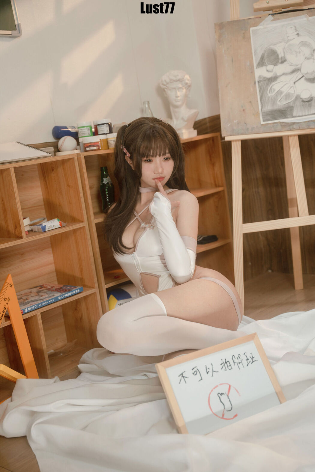 Coser@柒柒要乖哦 – 粉色泳衣