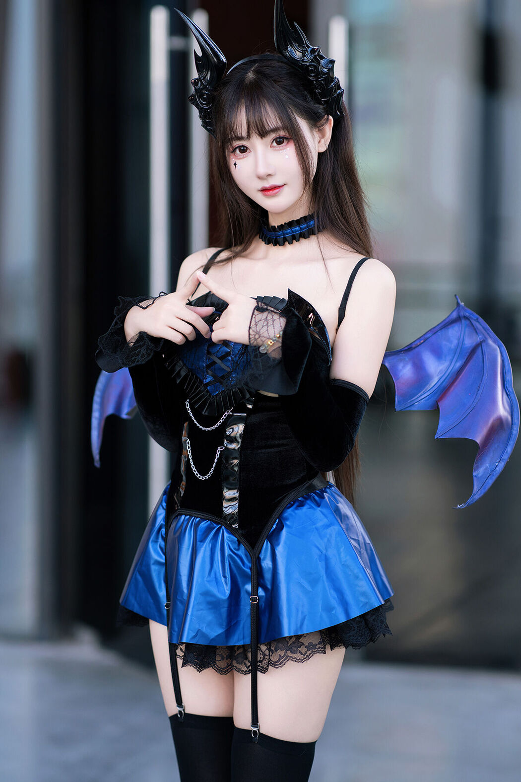 Coser@羽生三未 – 小恶魔 漫展返图