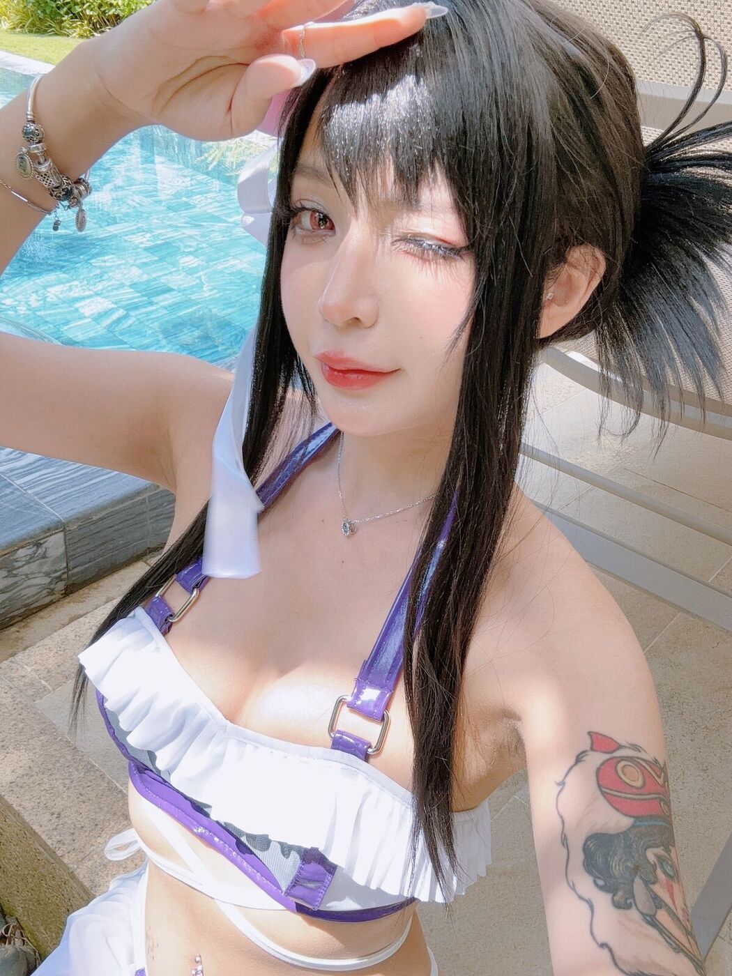 Coser@UmekoJ – Tifa Lockhart Swimsuit – Final Fantasy Part2