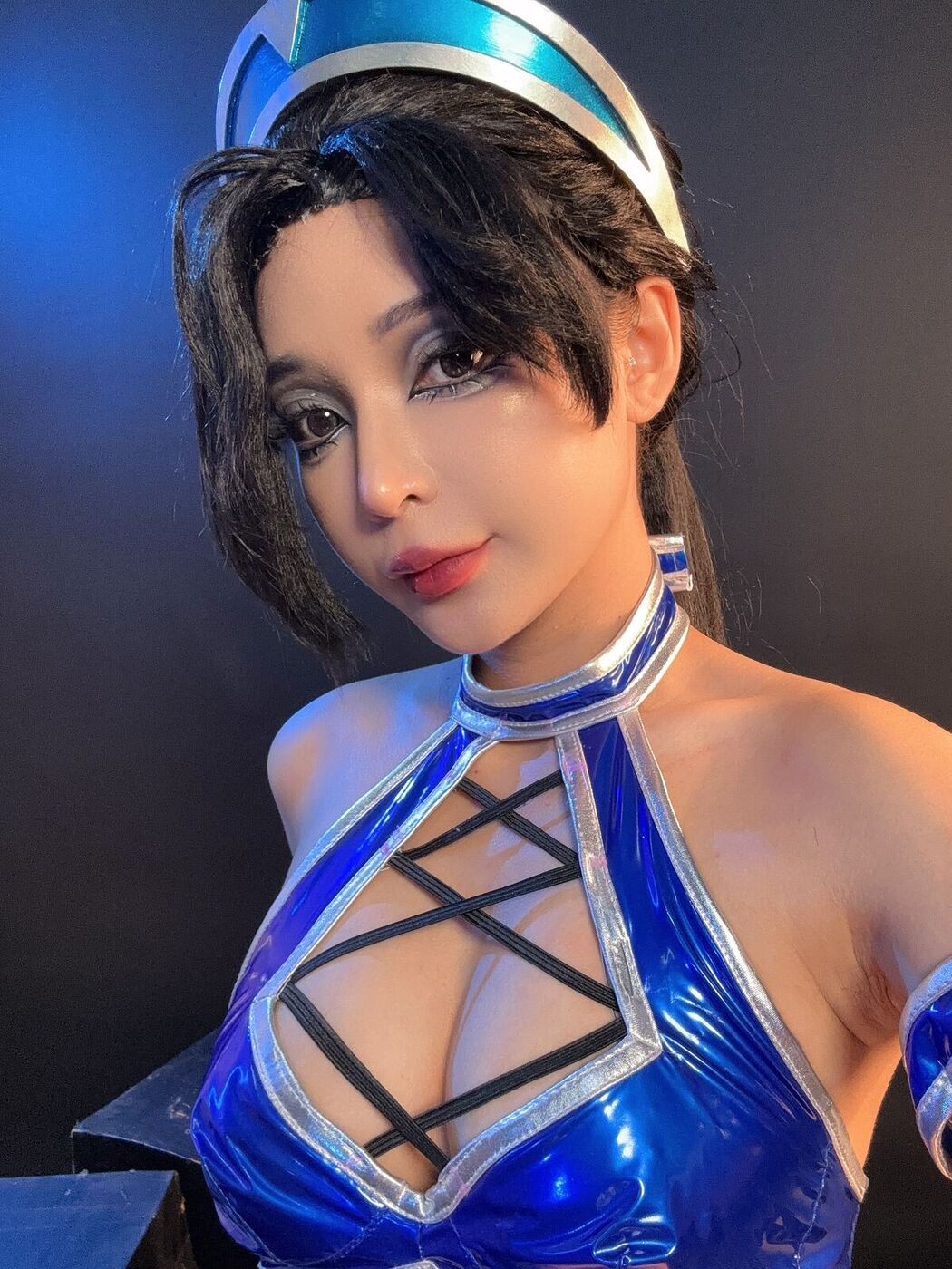 Coser@UmekoJ – Cosplay Kitana Mortal Kombat Part2