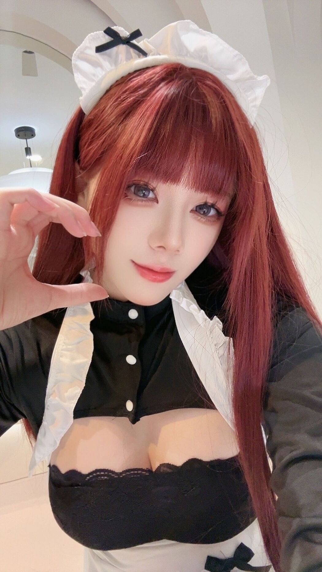 Coser@九言 – 黑丝女仆