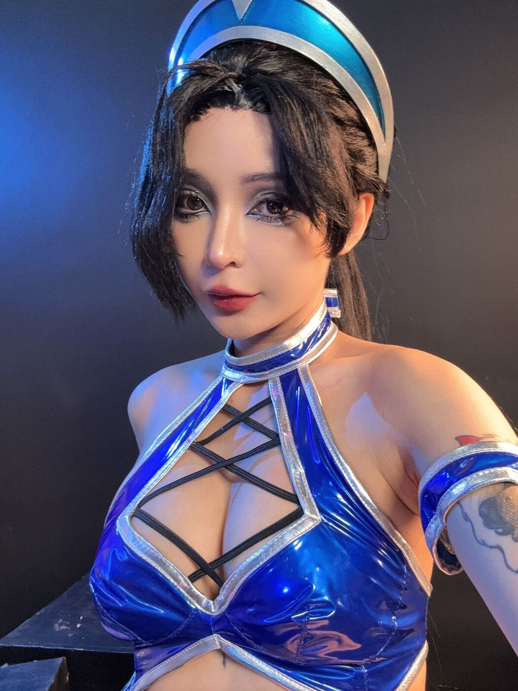 Coser@UmekoJ – Cosplay Kitana Mortal Kombat Part2