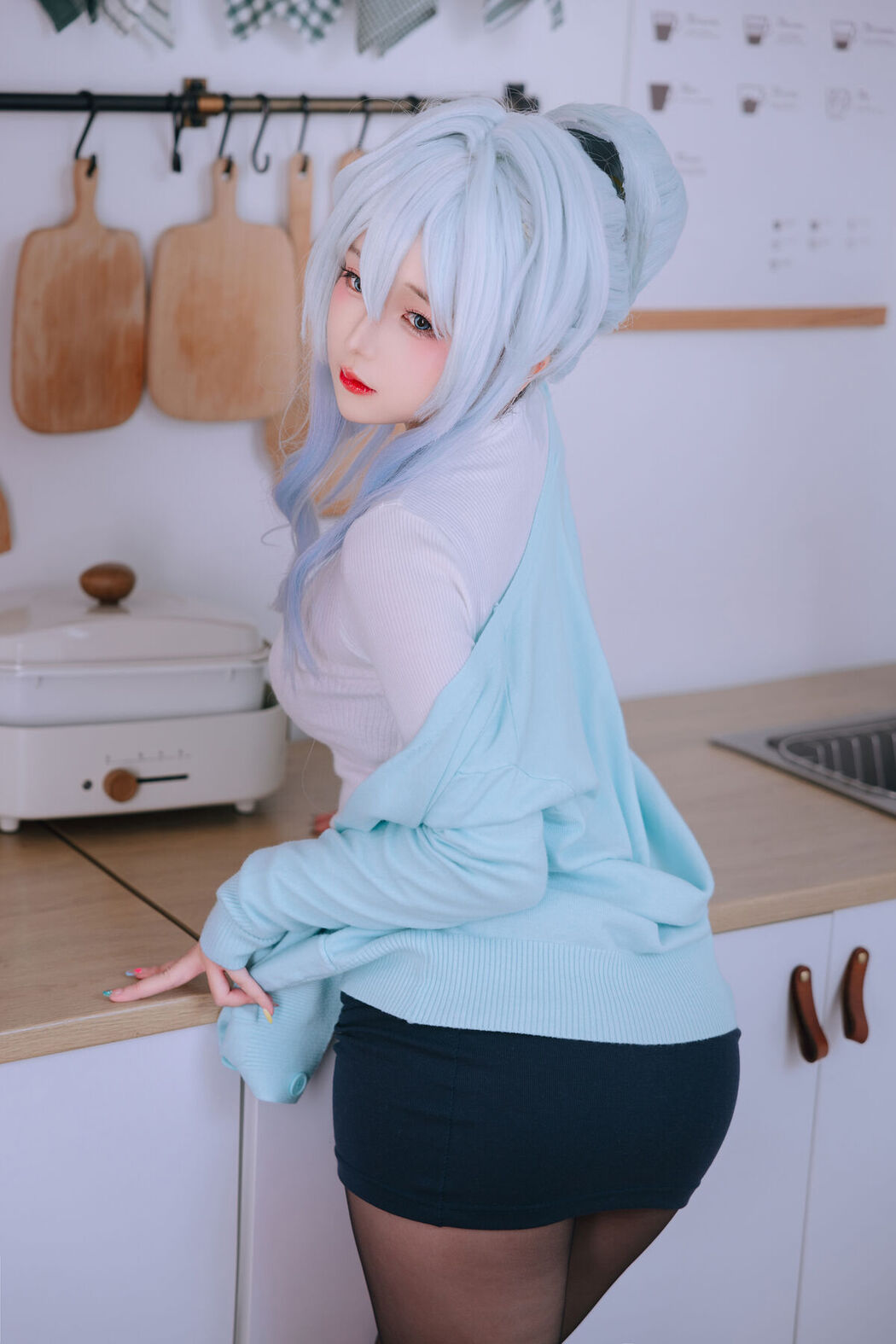 Coser@日奈娇 – 未亡人雪女 Part2