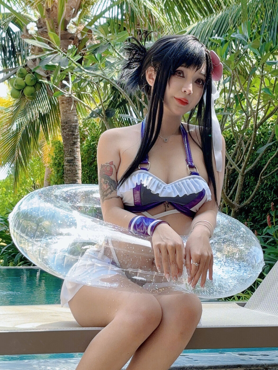 Coser@UmekoJ – Tifa Swimsuit Part2