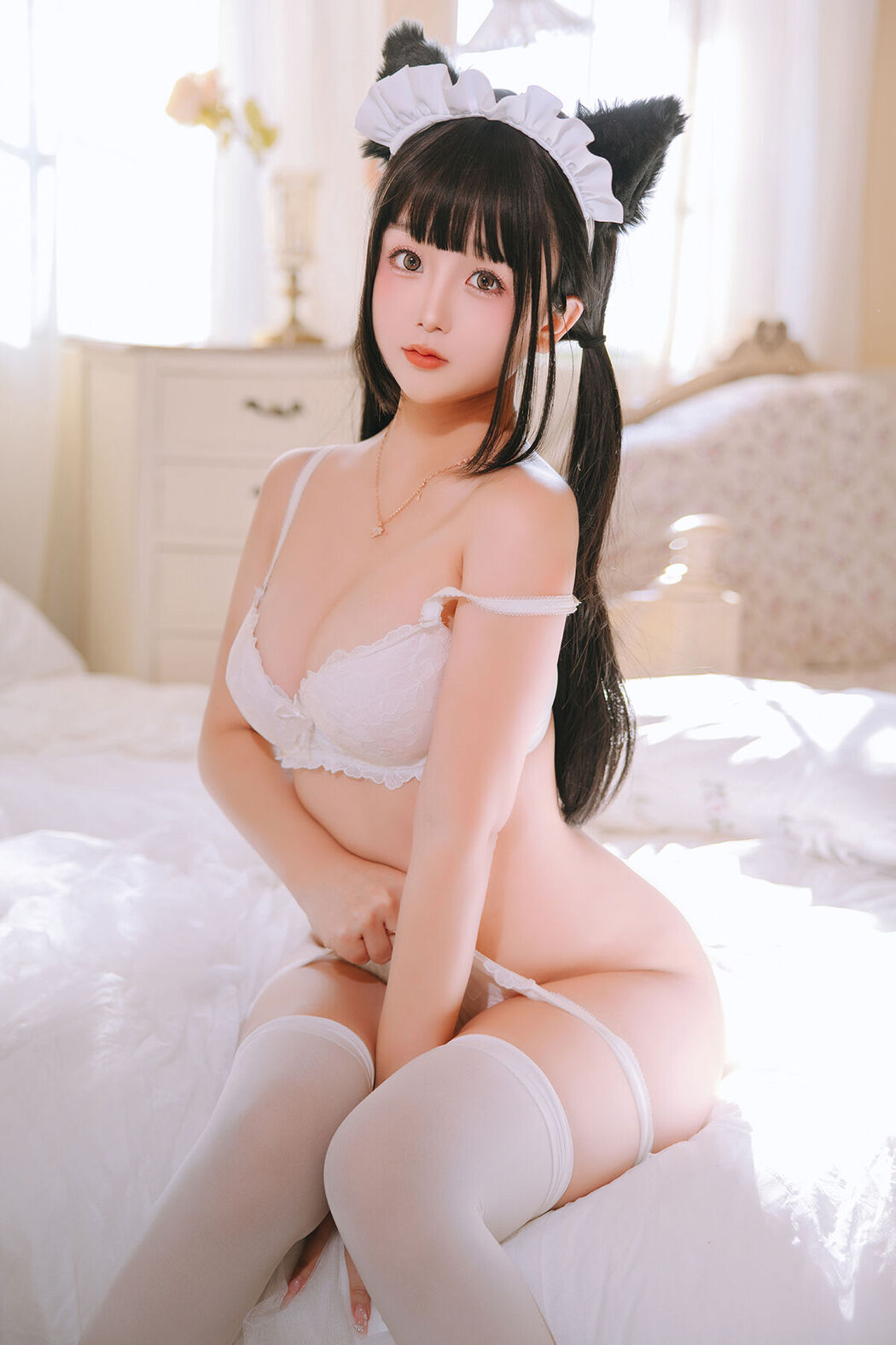 Coser@日奈娇 – 猫娘女仆 Part1 Cover Photo