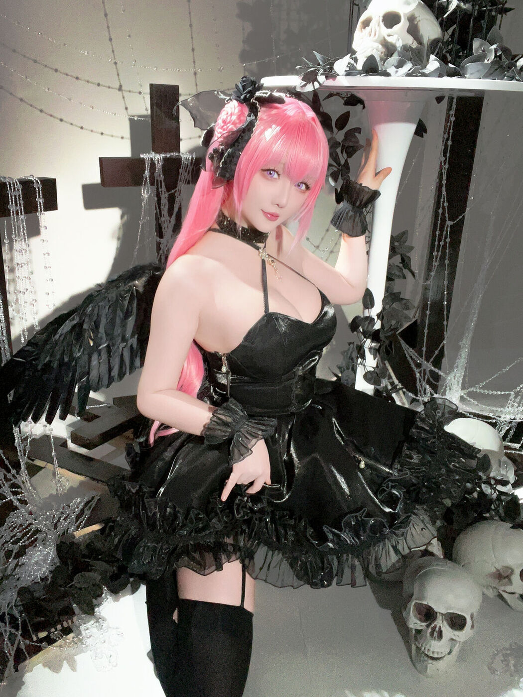 Coser@星之迟迟Hoshilily – 2024年02月计划B NIKKE 桃乐丝