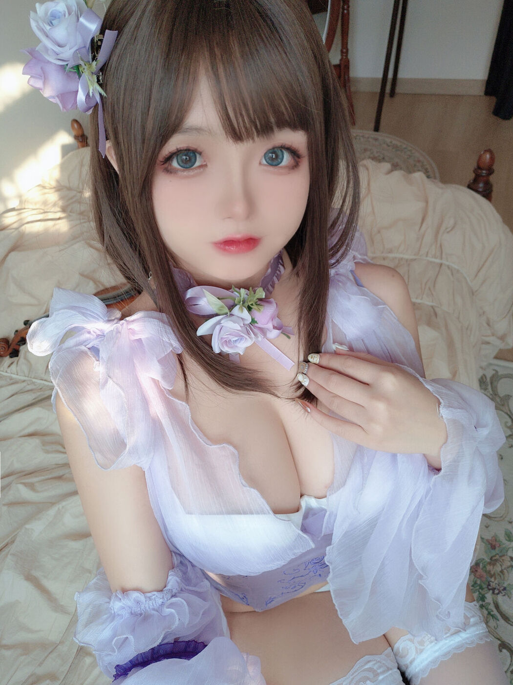 Coser@日奈娇 – 睡美人 自摄