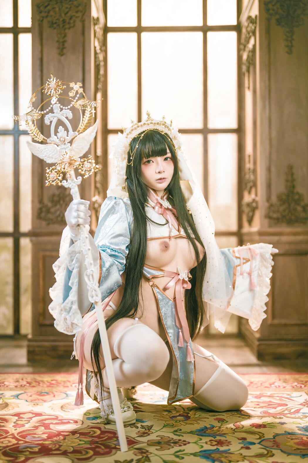 Coser@落落Raku – Lily White
