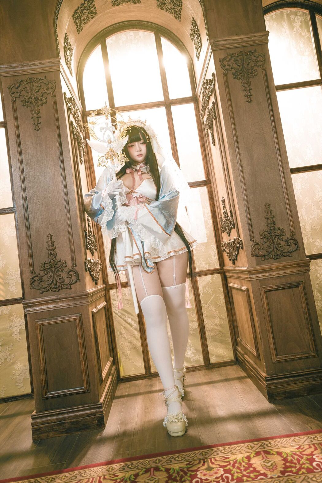 Coser@落落Raku – Lily White