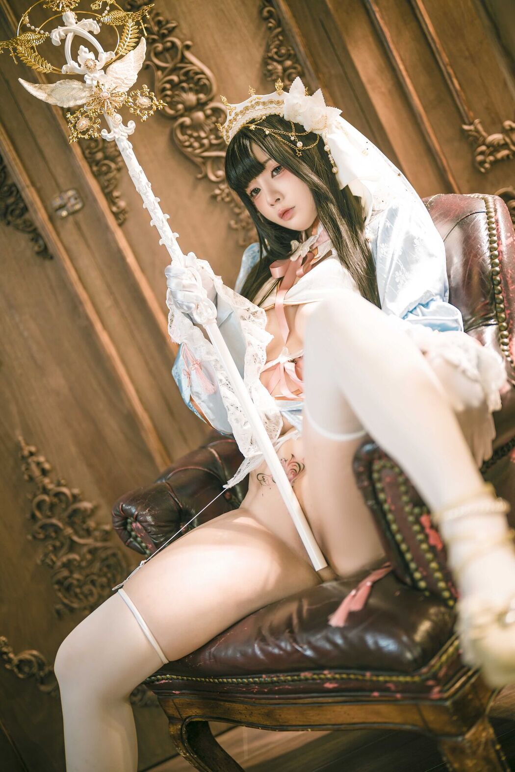 Coser@落落Raku – Lily White