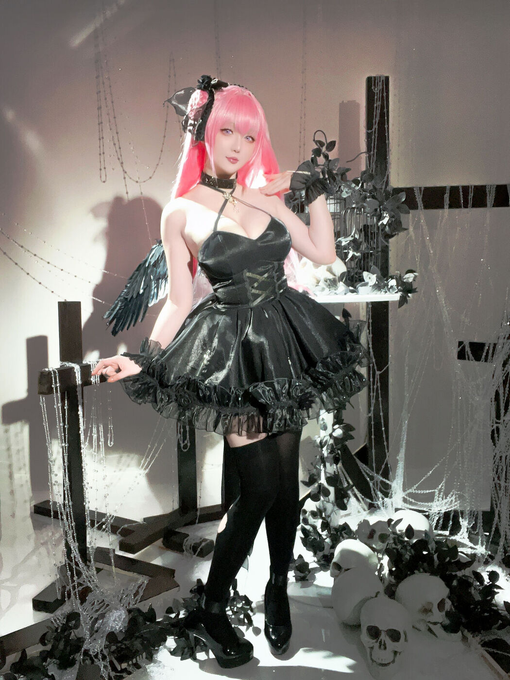 Coser@星之迟迟Hoshilily – 2024年02月计划B NIKKE 桃乐丝