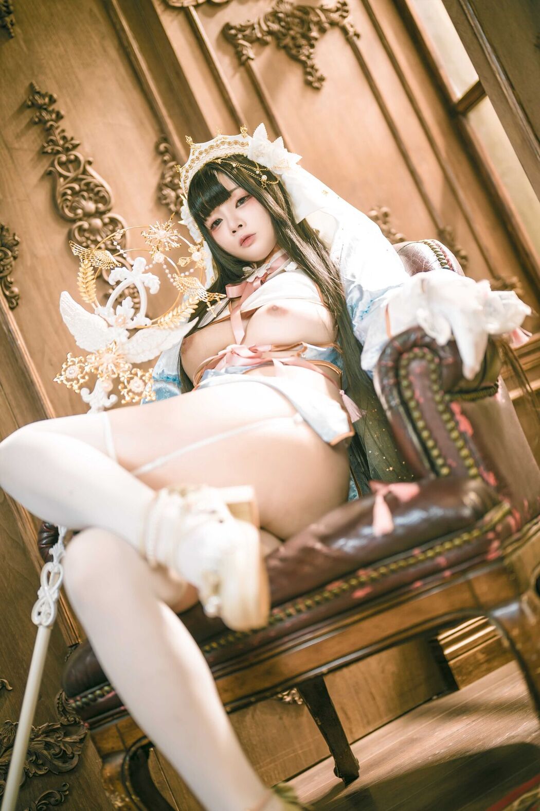 Coser@落落Raku – Lily White