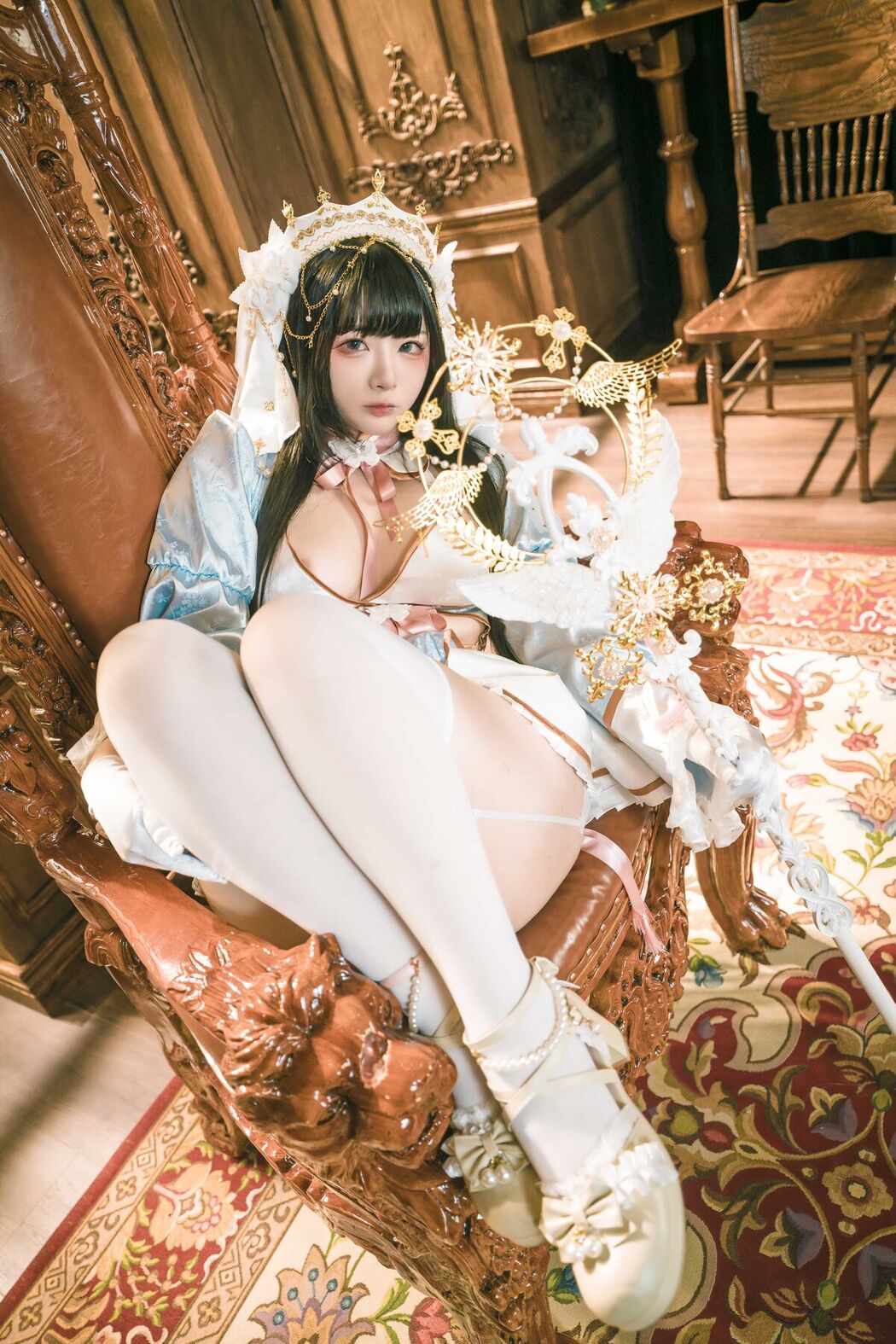 Coser@落落Raku – Lily White