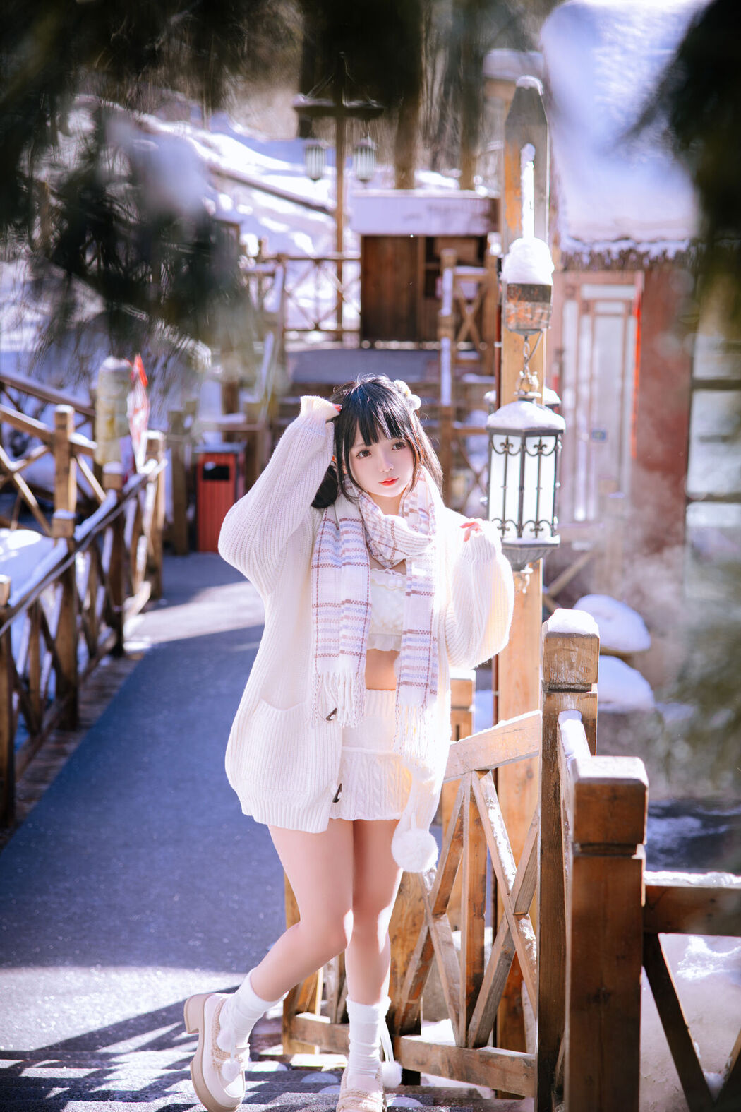 Coser@日奈娇 – 雪地少女 Part1