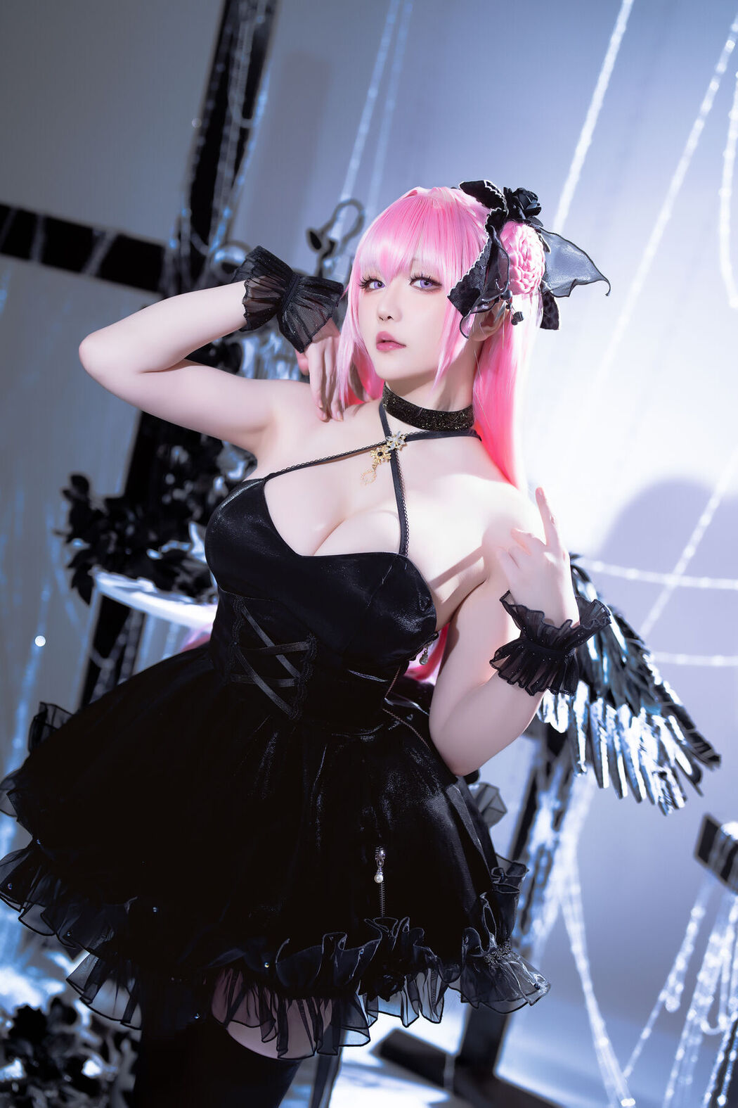 Coser@星之迟迟Hoshilily – 2024年02月计划B NIKKE 桃乐丝