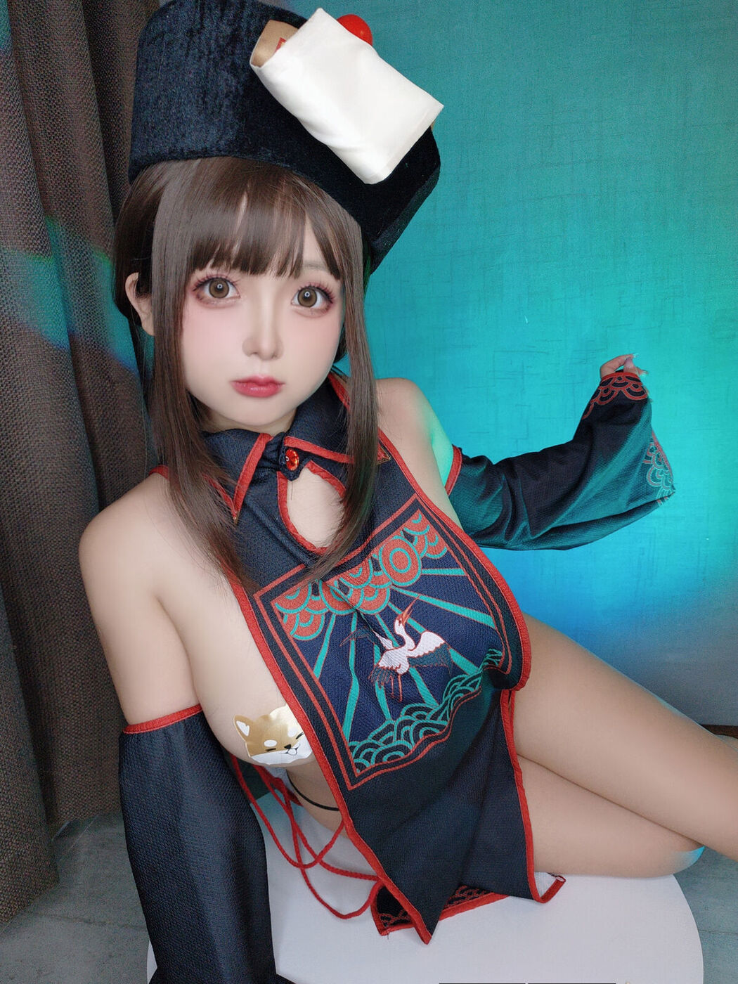 Coser@日奈娇 – 万圣节 小僵尸