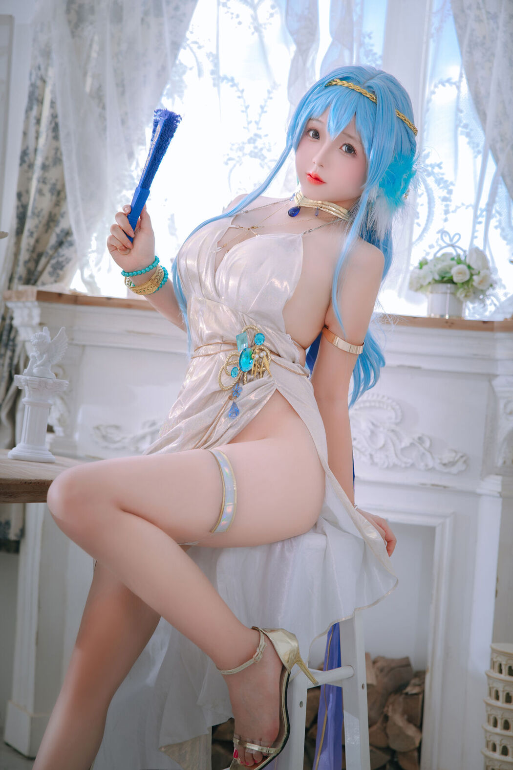 Coser@日奈娇 – 海伦礼服