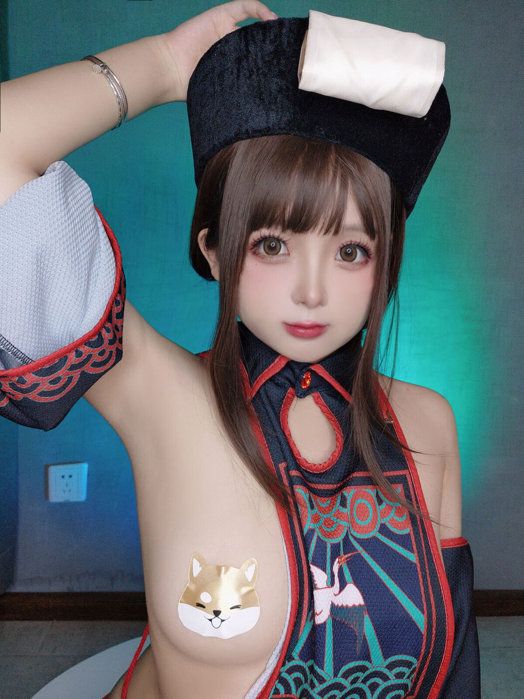 Coser@日奈娇 – 万圣节 小僵尸