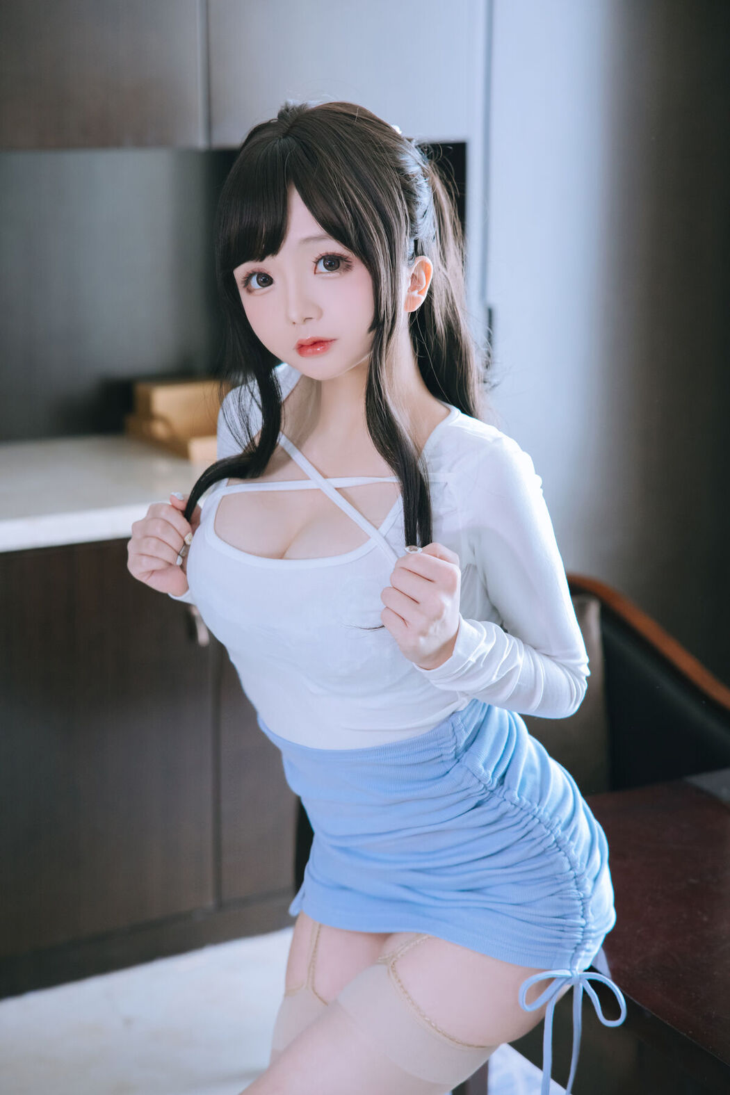 Coser@日奈娇 – 包臀裙秘书 Part2