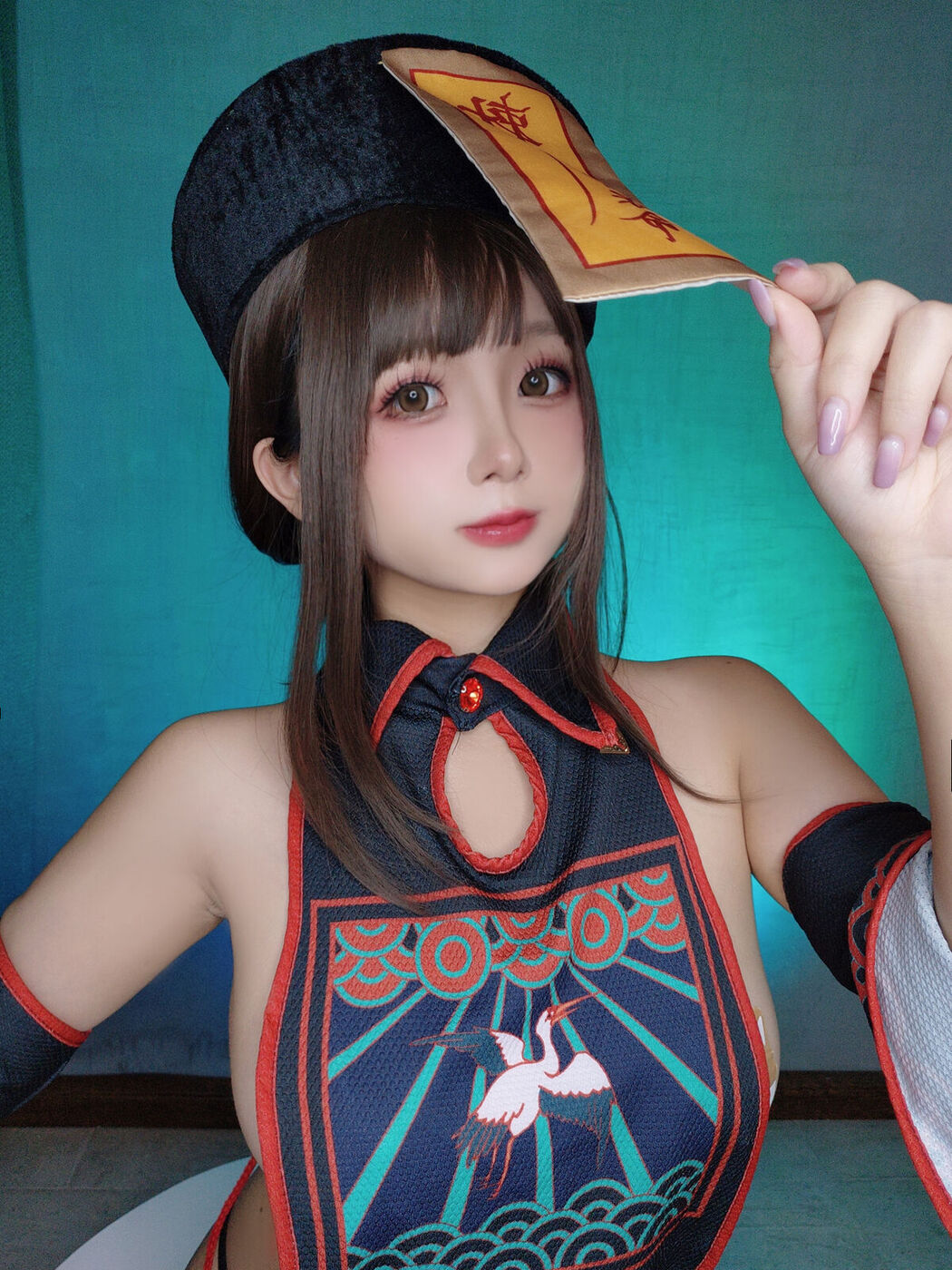 Coser@日奈娇 – 万圣节 小僵尸