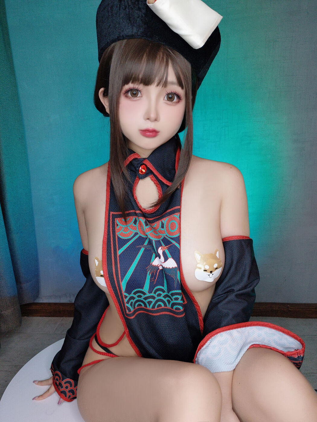 Coser@日奈娇 – 万圣节 小僵尸