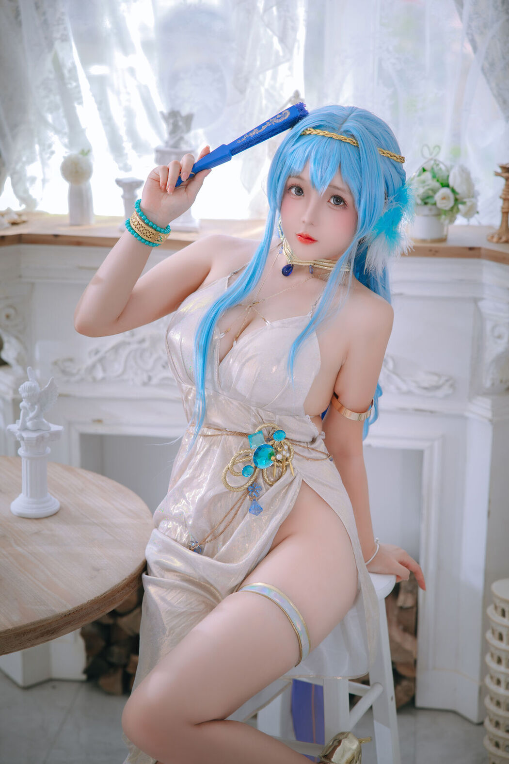 Coser@日奈娇 – 海伦礼服