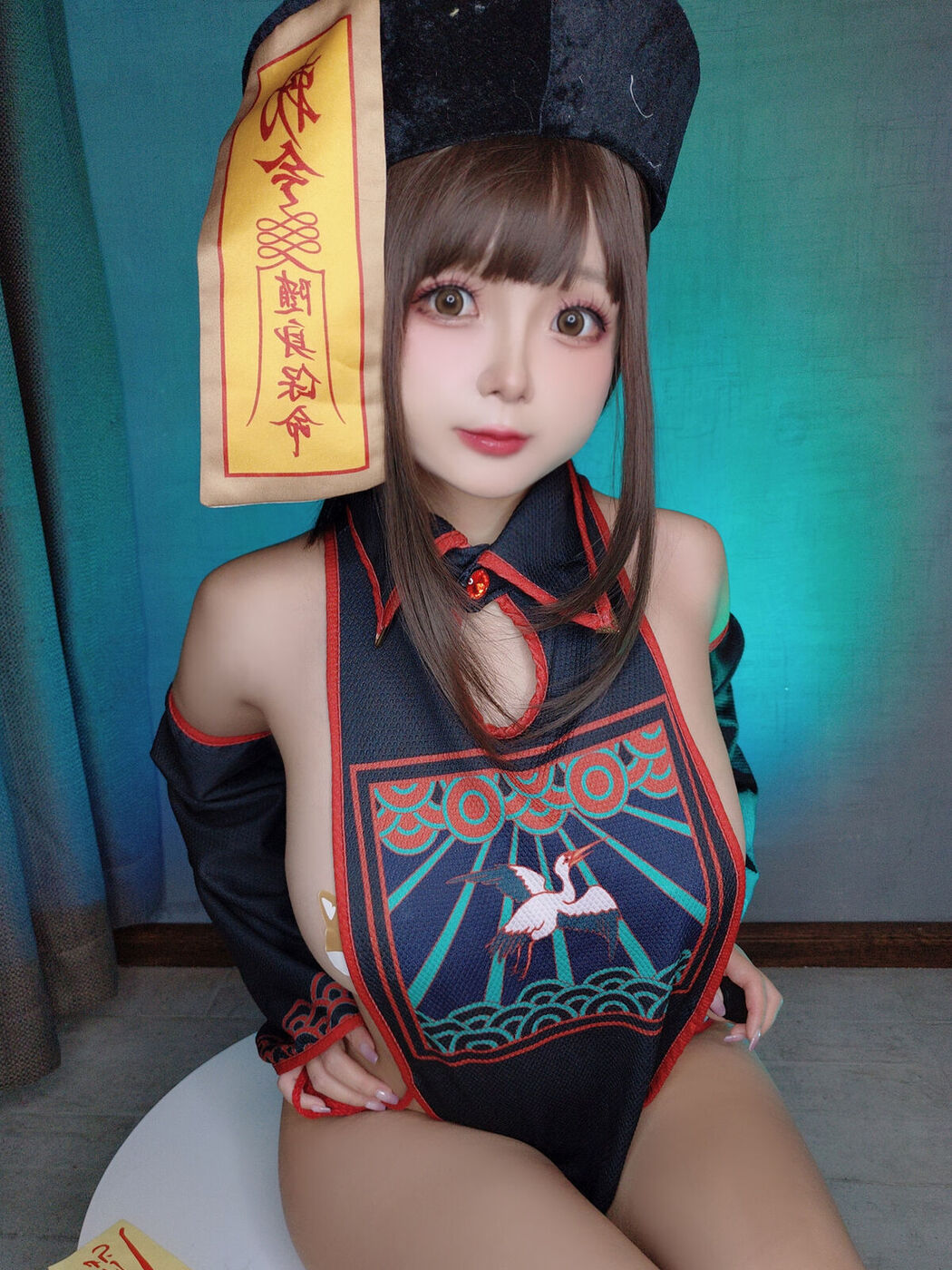 Coser@日奈娇 – 万圣节 小僵尸