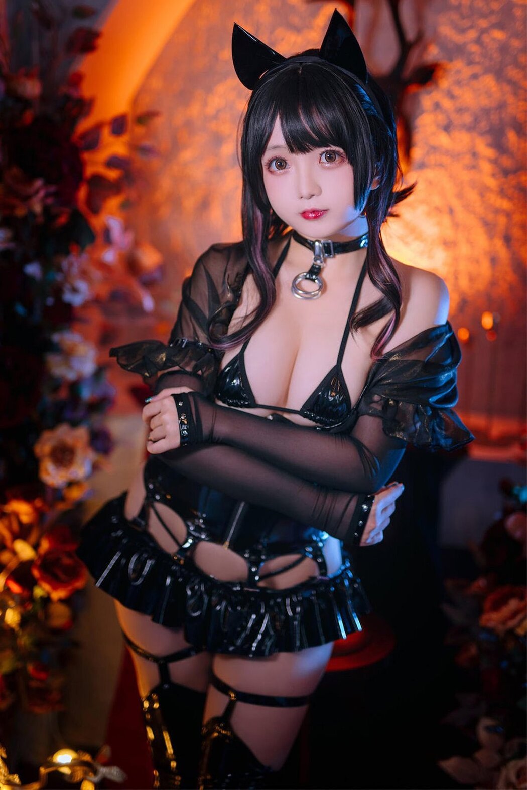 Coser@日奈娇 – 皮衣系列 Part1 Cover Photo