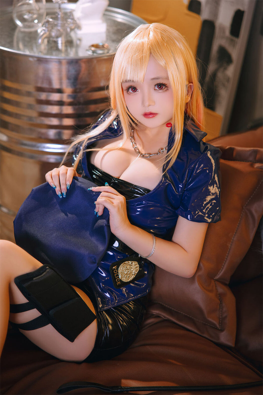 Coser@日奈娇 – 喜多川海梦女警