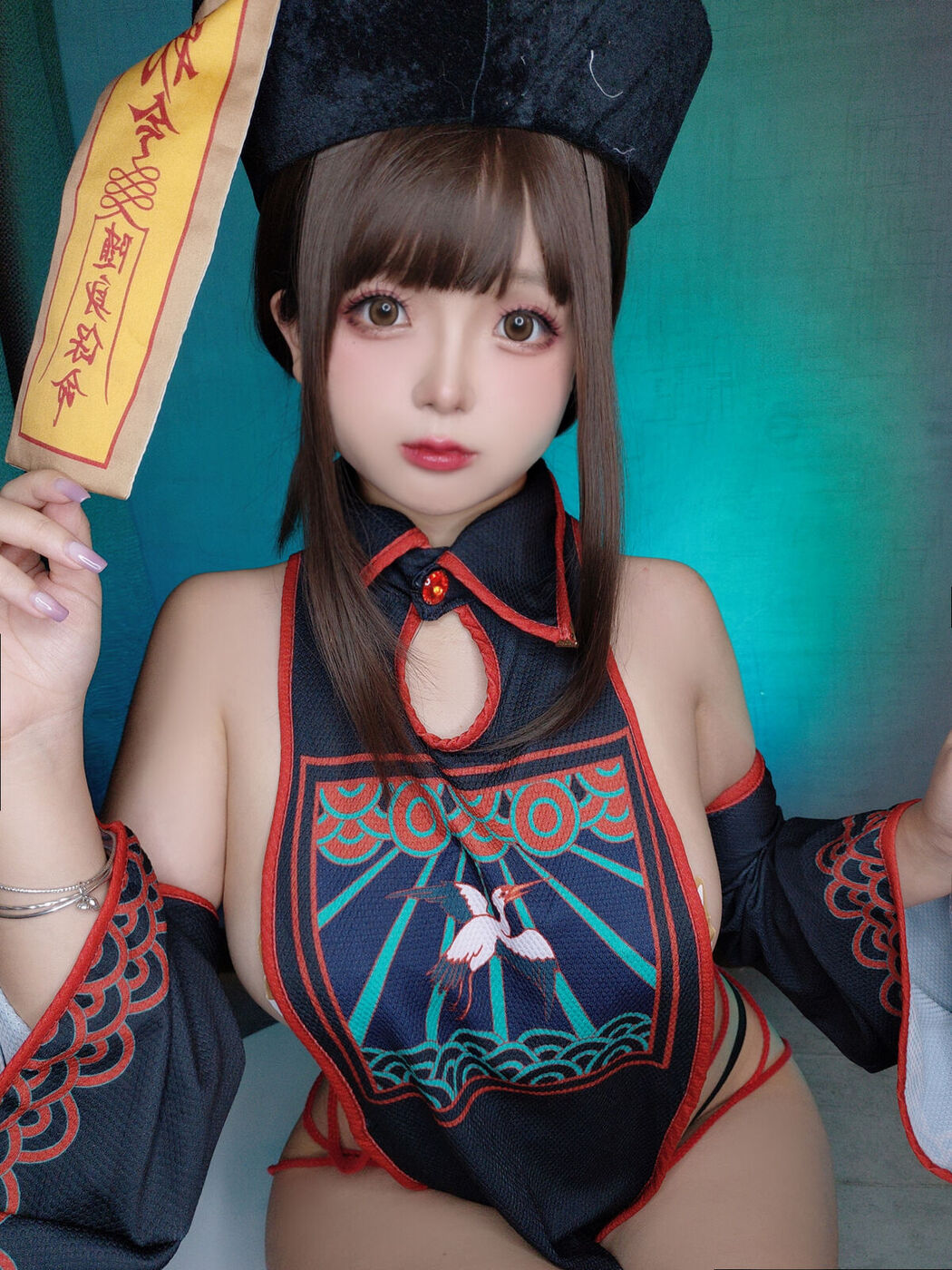 Coser@日奈娇 – 万圣节 小僵尸