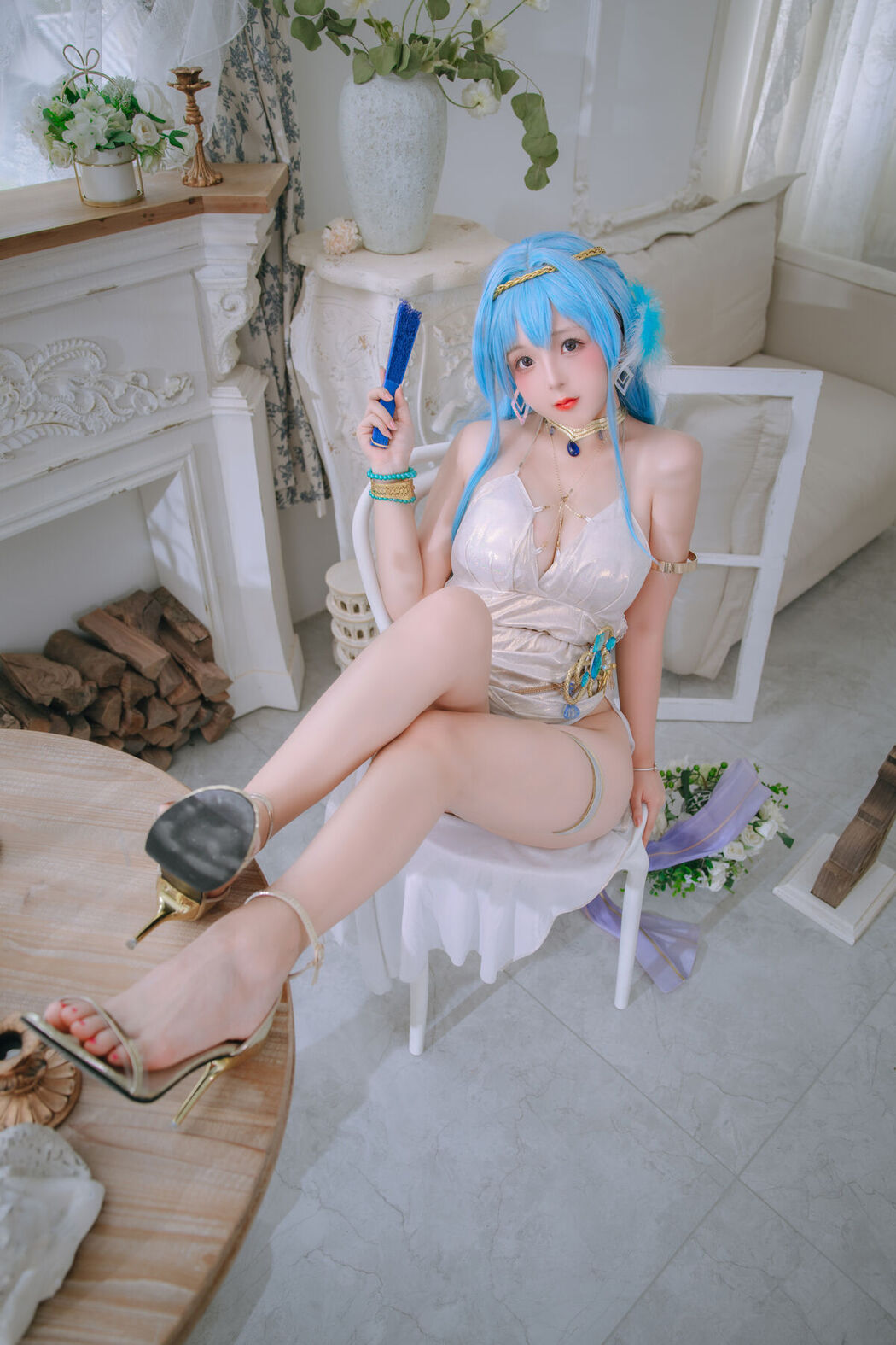 Coser@日奈娇 – 海伦礼服