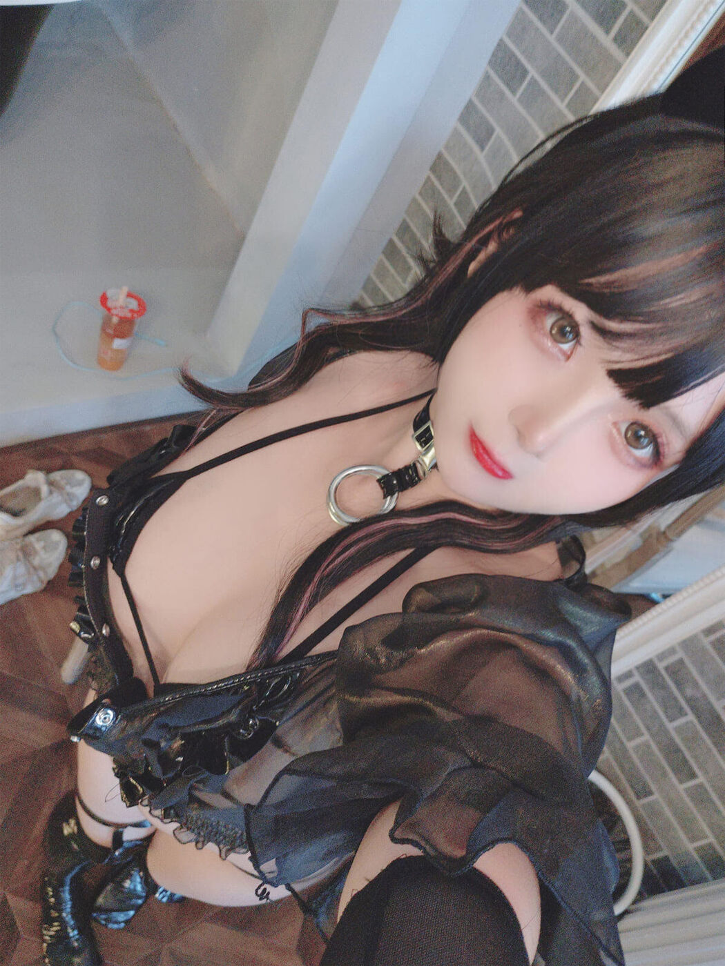 Coser@日奈娇 – 皮衣系列 猫猫领域 Part1