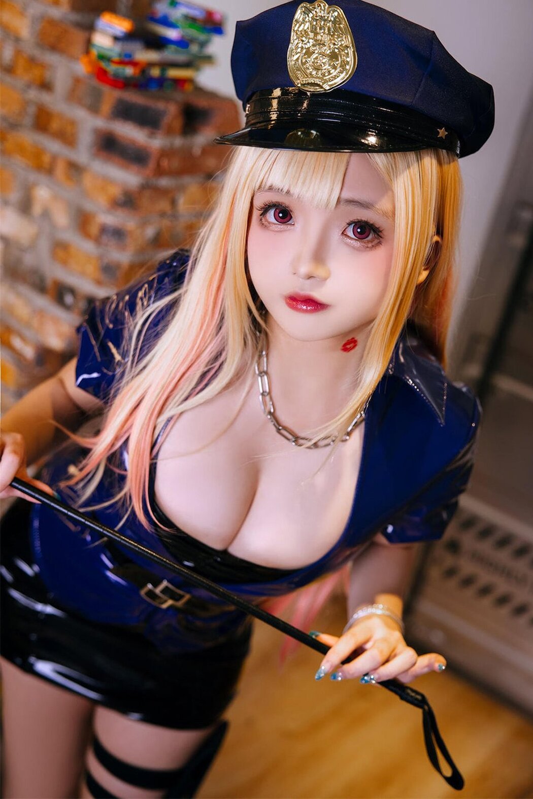 Coser@日奈娇 – 喜多川海梦女警 Cover Photo